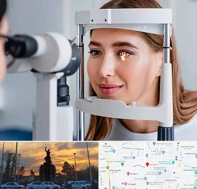 دکتر قوز قرنیه در میدان حر