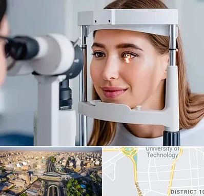 دکتر قوز قرنیه در استاد معین