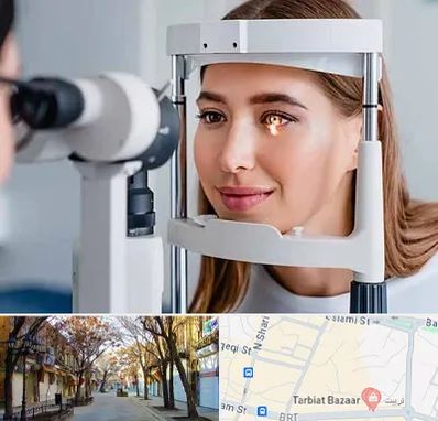 دکتر قوز قرنیه در تربیت تبریز