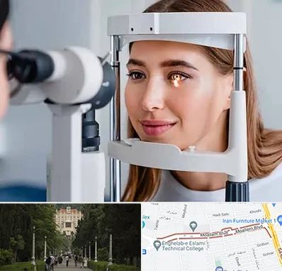 دکتر قوز قرنیه در بلوار معلم رشت