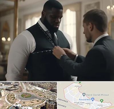 لباس سایز بزرگ مردانه در پرند