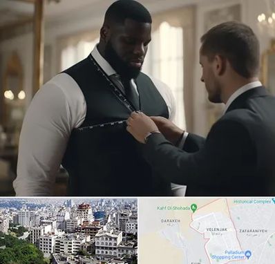 لباس سایز بزرگ مردانه در ولنجک 