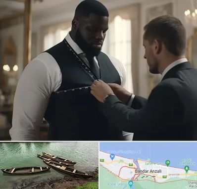 لباس سایز بزرگ مردانه در بندر انزلی