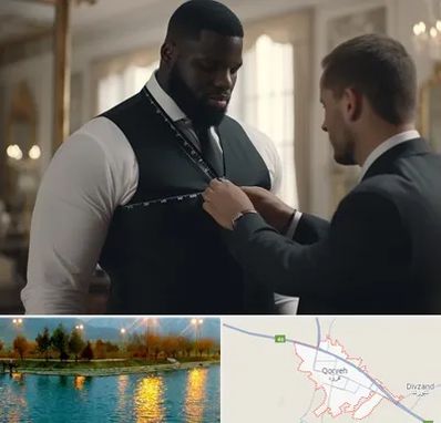 لباس سایز بزرگ مردانه در قروه