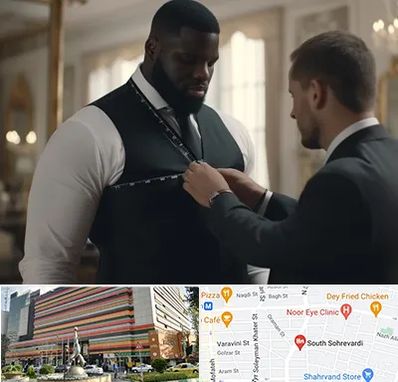 لباس سایز بزرگ مردانه در سهروردی 