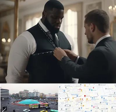 لباس سایز بزرگ مردانه در میدان انقلاب 