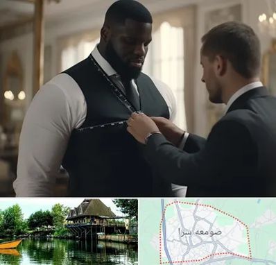 لباس سایز بزرگ مردانه در صومعه سرا