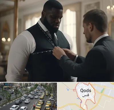 لباس سایز بزرگ مردانه در شهر قدس