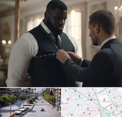 لباس سایز بزرگ مردانه در خیابان زند شیراز 