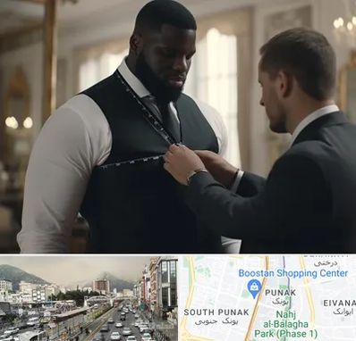 لباس سایز بزرگ مردانه در پونک 