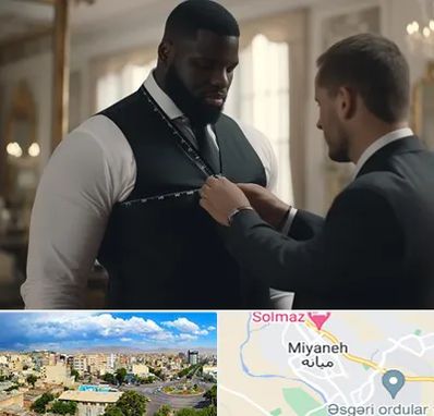 لباس سایز بزرگ مردانه در میانه