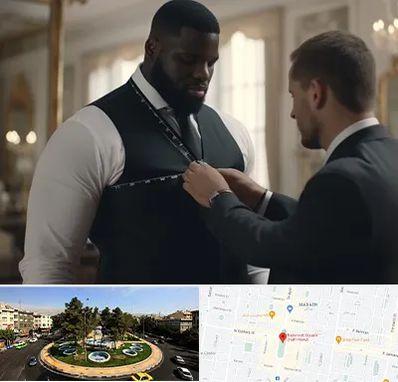 لباس سایز بزرگ مردانه در هفت حوض 