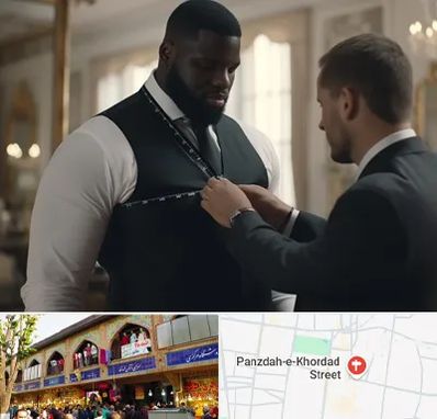 لباس سایز بزرگ مردانه در 15 خرداد