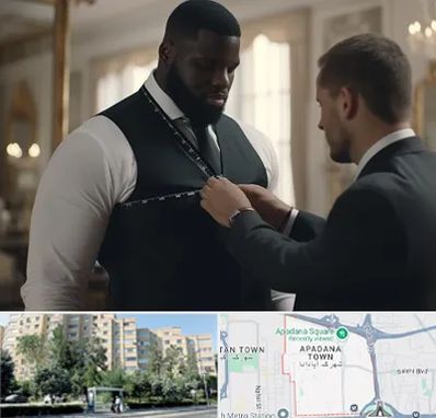 لباس سایز بزرگ مردانه در آپادانا