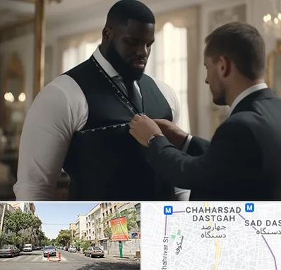 لباس سایز بزرگ مردانه در چهارصد دستگاه 