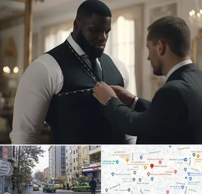 لباس سایز بزرگ مردانه در فاطمی 