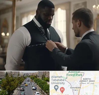 لباس سایز بزرگ مردانه در شهران 