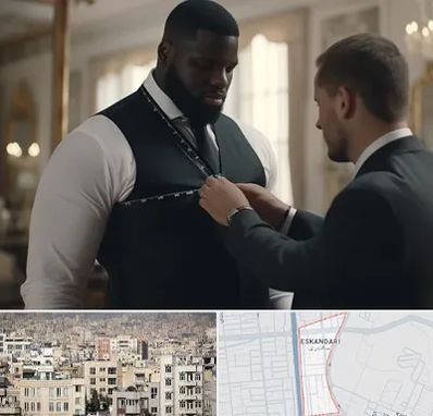 لباس سایز بزرگ مردانه در اسکندری