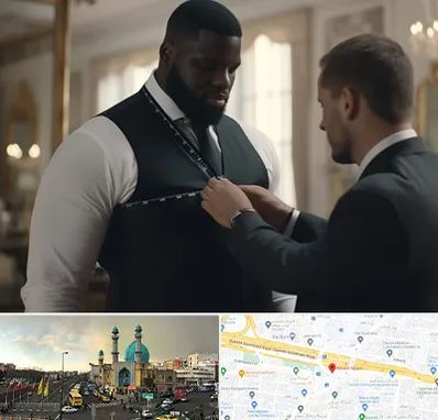 لباس سایز بزرگ مردانه در رسالت 