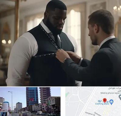 لباس سایز بزرگ مردانه در چهارراه طالقانی کرج 