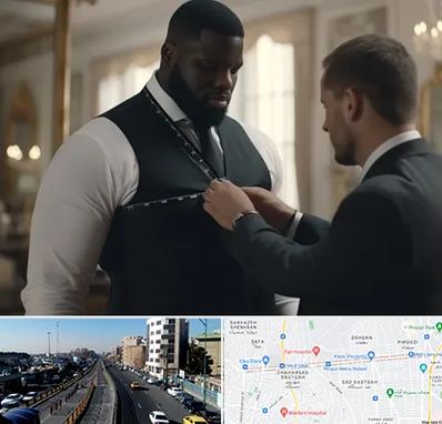 لباس سایز بزرگ مردانه در پیروزی 