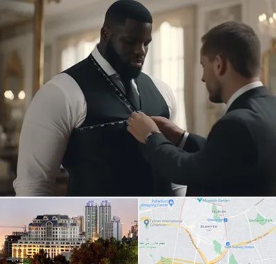 لباس سایز بزرگ مردانه در فرشته 