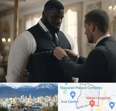 لباس سایز بزرگ مردانه در آجودانیه 