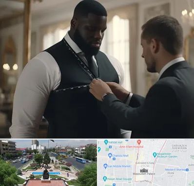 لباس سایز بزرگ مردانه در بهارستان 