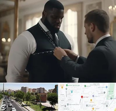 لباس سایز بزرگ مردانه در شهرک آزمایش 