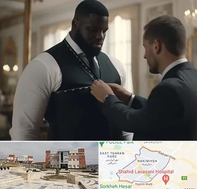 لباس سایز بزرگ مردانه در حکیمیه 