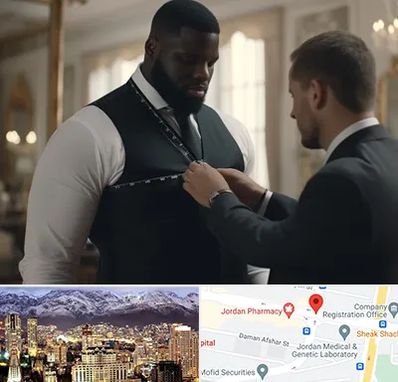 لباس سایز بزرگ مردانه در جردن 