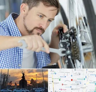 تعمیر صندلی چرخدار در میدان حر 