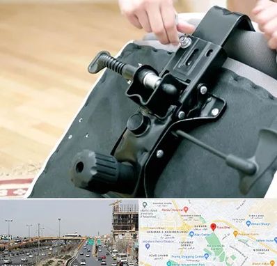 تعمیر صندلی جک دار در بلوار توس مشهد 