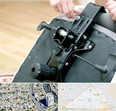 تعمیر صندلی جک دار در قاسم آباد مشهد 