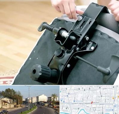 تعمیر صندلی جک دار در ضیابری رشت 