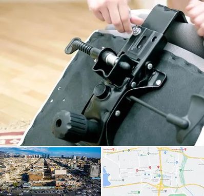 تعمیر صندلی جک دار در شهرک راه آهن 