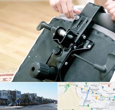 تعمیر صندلی جک دار در شریعتی مشهد 