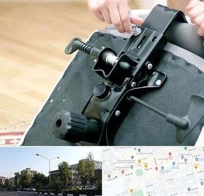 تعمیر صندلی جک دار در میدان کاج 