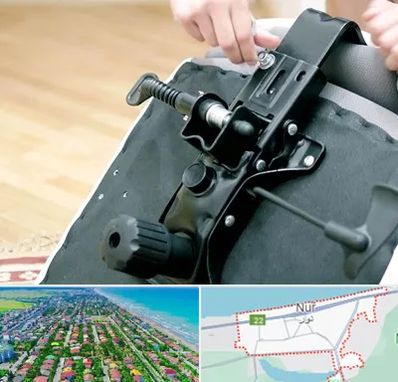 تعمیر صندلی جک دار در نور