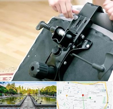 تعمیر صندلی جک دار در سرسبز 