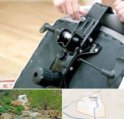 تعمیر صندلی جک دار در کردان