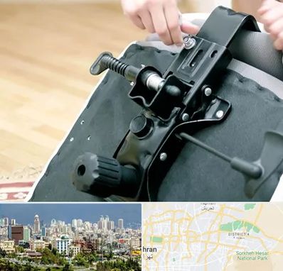 تعمیر صندلی جک دار در شرق تهران 