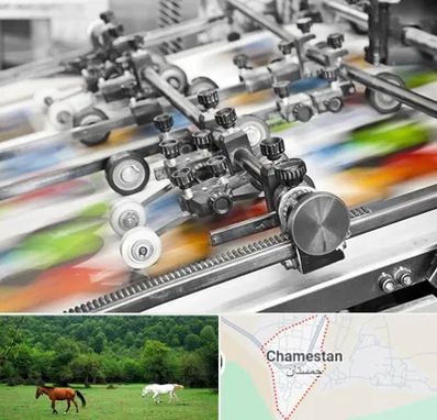 چاپ کتاب در چمستان