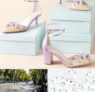 فروشگاه کفش مجلسی در میرداماد