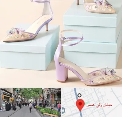 فروشگاه کفش مجلسی در ولیعصر شهریار