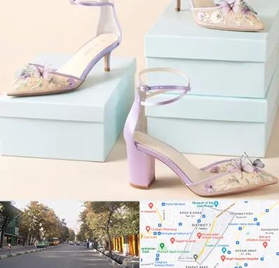 فروشگاه کفش مجلسی در شریعتی 