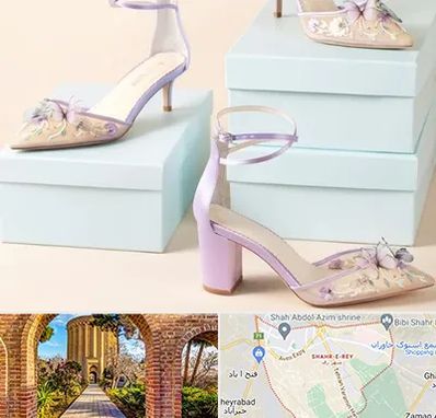 فروشگاه کفش مجلسی در شهر ری