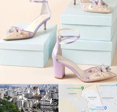 فروشگاه کفش مجلسی در ولنجک 