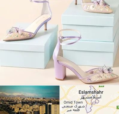 فروشگاه کفش مجلسی در اسلامشهر