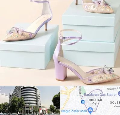 فروشگاه کفش مجلسی در قلهک 